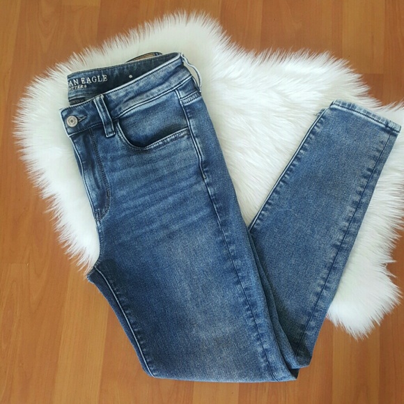 American Eagle Outfitters Denim - American Eagle stone acid wash hi-rise jegging 6 S